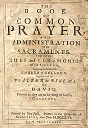 Book of Common Prayer