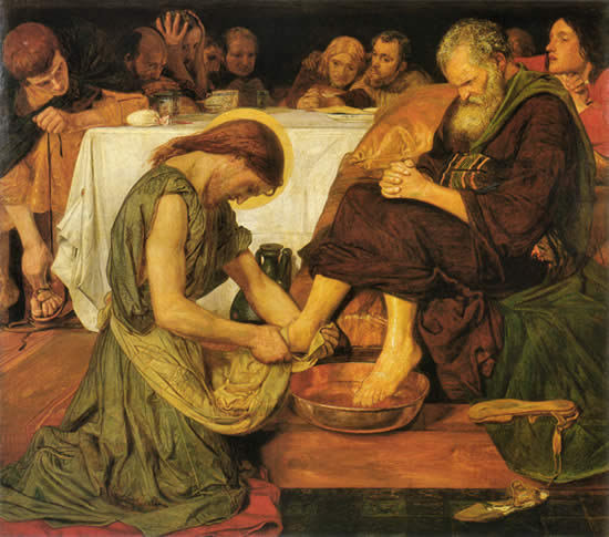 Jesus Washing Peter's Feet
